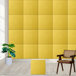 Cerâmica Azulejo cerâmico de distribuição amarela sunshine