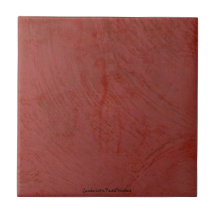 Azulejo Cerâmico de Gesso Veneziano Vermelho Tosca