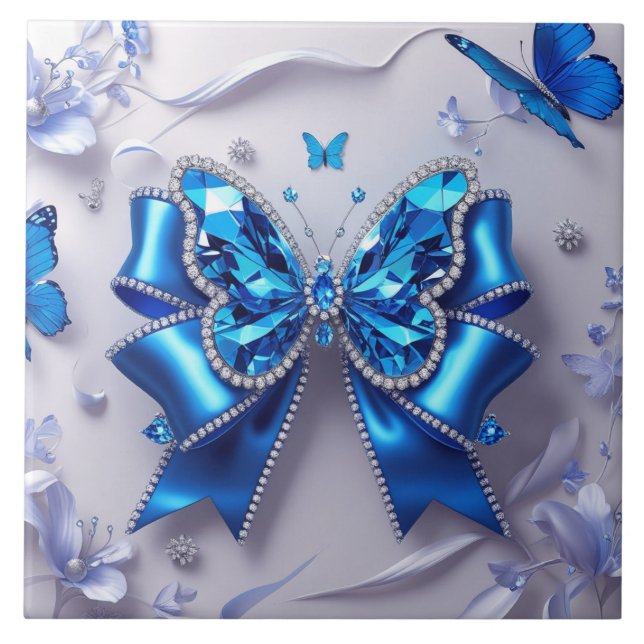 Cerâmica Azulejo Cerâmico de Laço Fofo (Frente)
