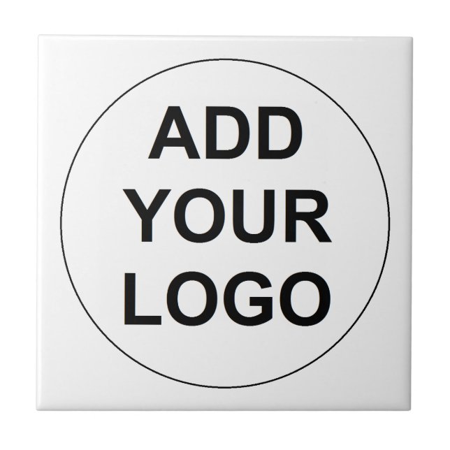 Cerâmica Azulejo cerâmico de logotipo personalizado (Frente)