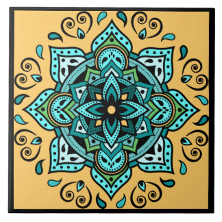 Cerâmica Azulejo cerâmico de Mandala