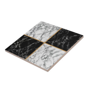 Cerâmica Azulejo cerâmico de Marble Marble Preto Faux
