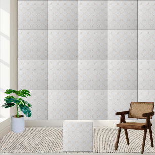 Cerâmica Azulejo cerâmico de mármore branco Elegante