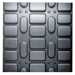 Cerâmica Azulejo Cerâmico de Metal Embutido