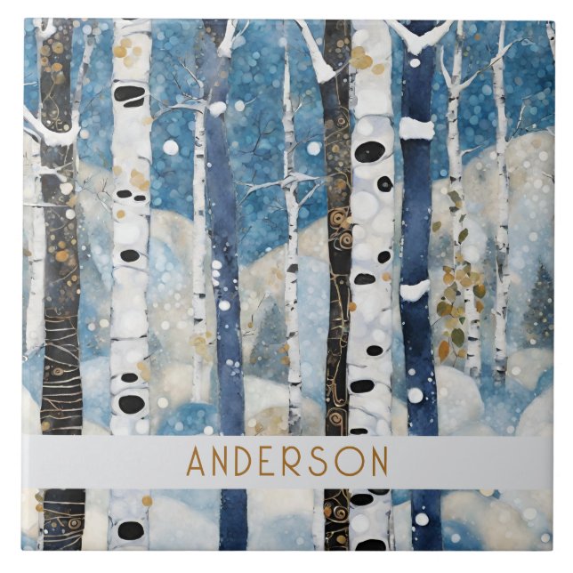 Cerâmica Azulejo cerâmico de Montanha Moderna (Frente)