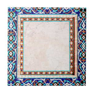 Cerâmica Azulejo cerâmico de mosaico azul