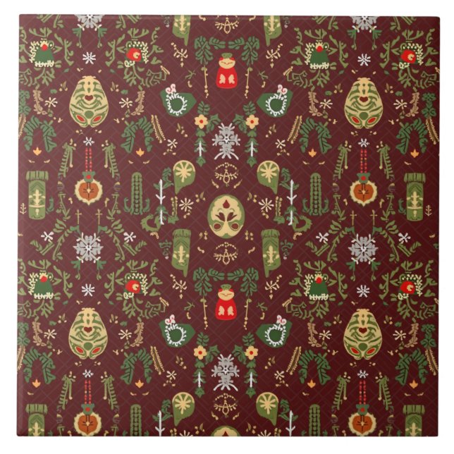 Cerâmica Azulejo Cerâmico de Natal (Frente)
