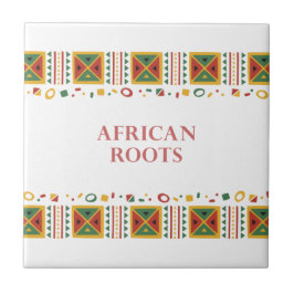 Cerâmica Azulejo cerâmico de padrão africano