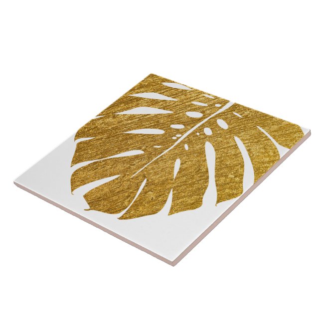 Cerâmica azulejo cerâmico de padrão tropical (Lateral)