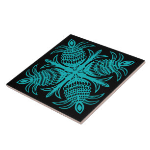 Cerâmica azulejo cerâmico de padrão tropical