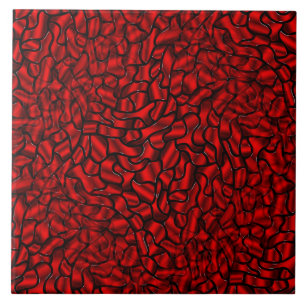 Cerâmica Azulejo Cerâmico de Padrão Vermelho Invisível