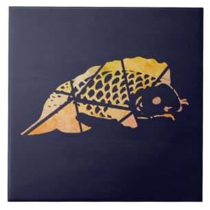 Cerâmica Azulejo Cerâmico de Peixe Koi