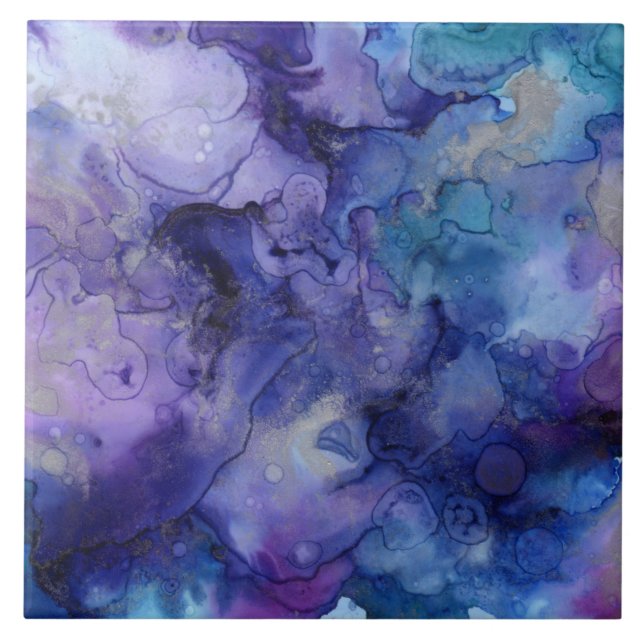 Cerâmica Azulejo cerâmico de pintura por espiral (Frente)