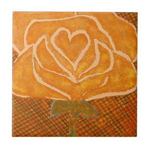 Cerâmica azulejo cerâmico de Rosa nº 3a da cozinha