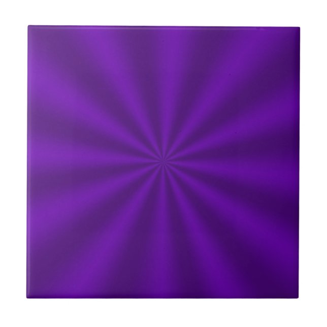 Cerâmica Azulejo cerâmico de Starburst roxo (Frente)