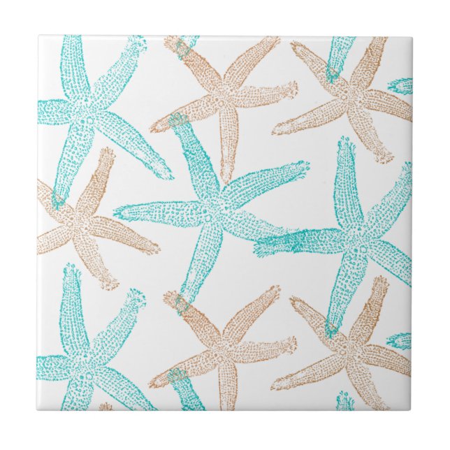 Cerâmica Azulejo cerâmico de Starfish (Frente)