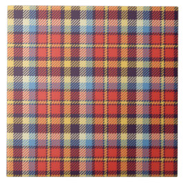 Cerâmica Azulejo cerâmico de Tartan