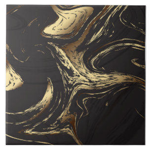 Cerâmica azulejo cerâmico de textura mármore de ouro pret
