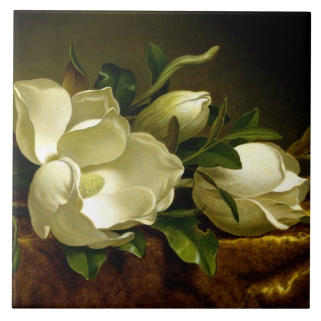 Cerâmica Azulejo cerâmico de velvet Dourado de flores de ma (Frente)