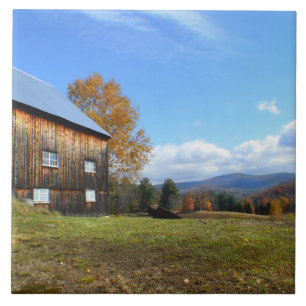 Cerâmica Azulejo cerâmico de Vermont Barn