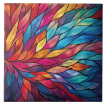 Azulejo cerâmico de vidro isolado radiante