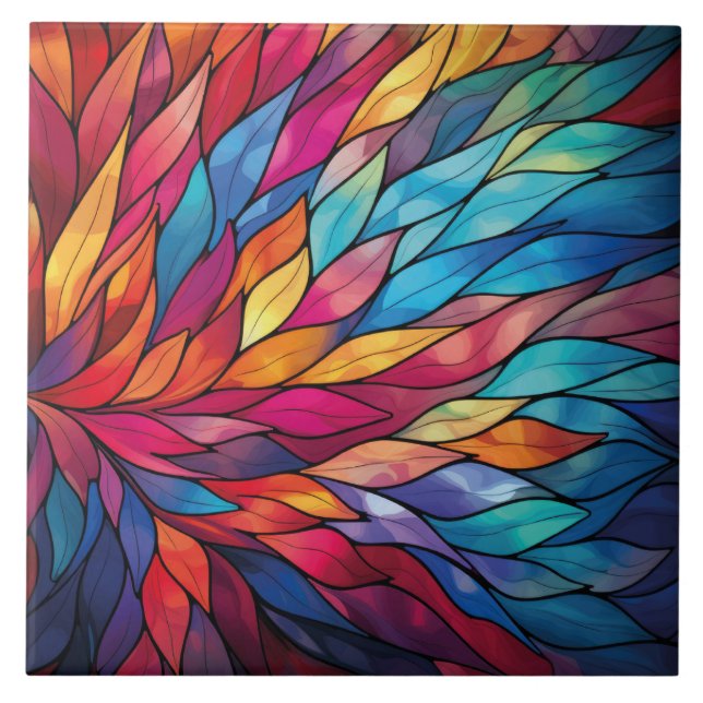 Cerâmica Azulejo cerâmico de vidro isolado radiante (Frente)