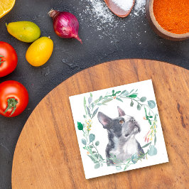 Cerâmica Azulejo cerâmico de Wreath com Aquarelas de Boston