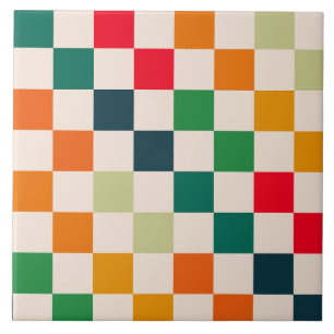 Cerâmica Azulejo Cerâmico Decorativo de Bloco de Cor Modern