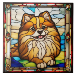 Cerâmica Azulejo Cerâmico Decorativo de Pomerânia Fofa