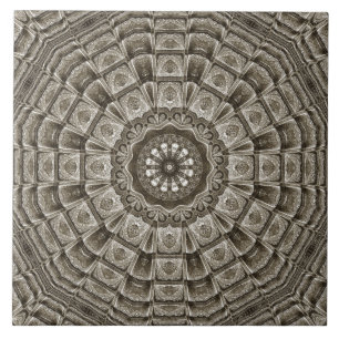 Cerâmica Azulejo Cerâmico Decorativo de Taupe bege