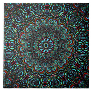 Cerâmica Azulejo cerâmico decorativo de várias cores