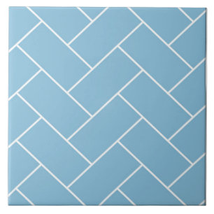 Cerâmica Azulejo cerâmico Design de Arenque Azul lindo.