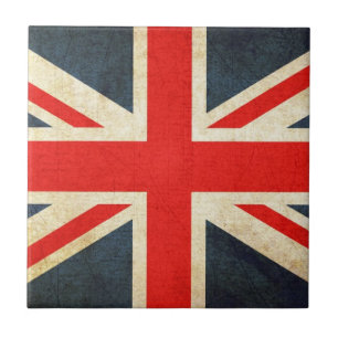 Cerâmica Azulejo cerâmico do presente de Union Jack do