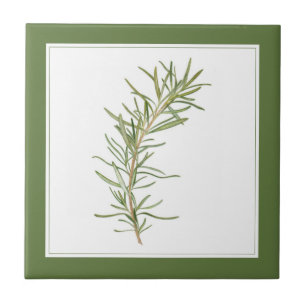 Cerâmica Azulejo cerâmico FRESCO de 4,25" (texto) Verde