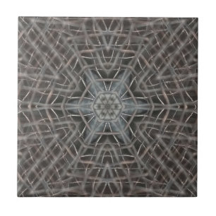 Cerâmica Azulejo cerâmico metálico de malha metálica