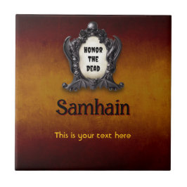 Cerâmica Azulejo Cerâmico Personalizável de Samhain