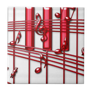 Cerâmica Azulejo cerâmico vermelho da foto do teclado de