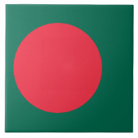Azulejo com bandeira de Bangladesh