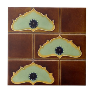 Cerâmica Azulejo da antiguidade da reprodução de Nouveau da