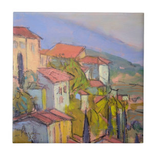 Cerâmica Azulejo da arte do Hideaway de Provence