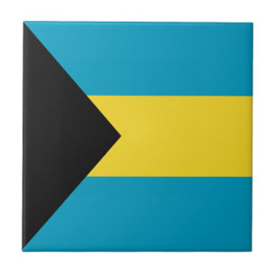 Cerâmica Azulejo da bandeira de Bahamas