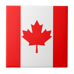 Cerâmica Azulejo da bandeira de Canadá