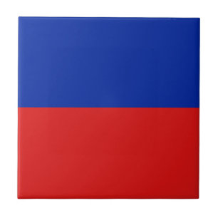 Cerâmica Azulejo da bandeira de Haiti