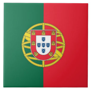 Cerâmica Azulejo da bandeira de Portugal