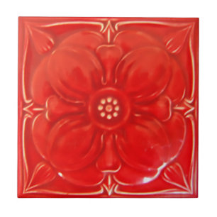 Cerâmica Azulejo da característica de design do vintage de