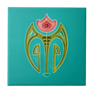 Cerâmica Azulejo da característica de design do vintage de