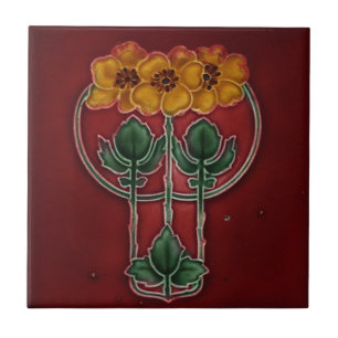 Cerâmica Azulejo da característica de design do vintage de