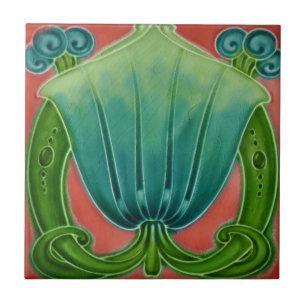Cerâmica Azulejo da característica de design do vintage de