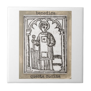 Cerâmica Azulejo da cozinha de San Lorenzo