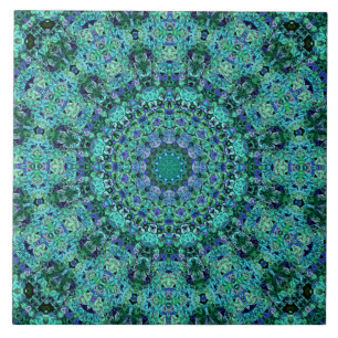 Cerâmica Azulejo da mandala de Eva-Lucia